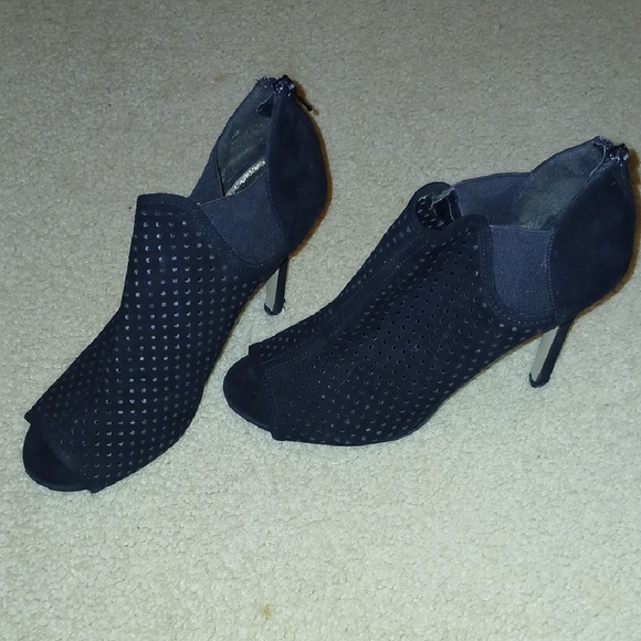 Madden Girl Shoes - Madden Girl Peep Toe Heeled Booties